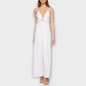 Susana Monaco Circle Cut Out Maxi Dress
